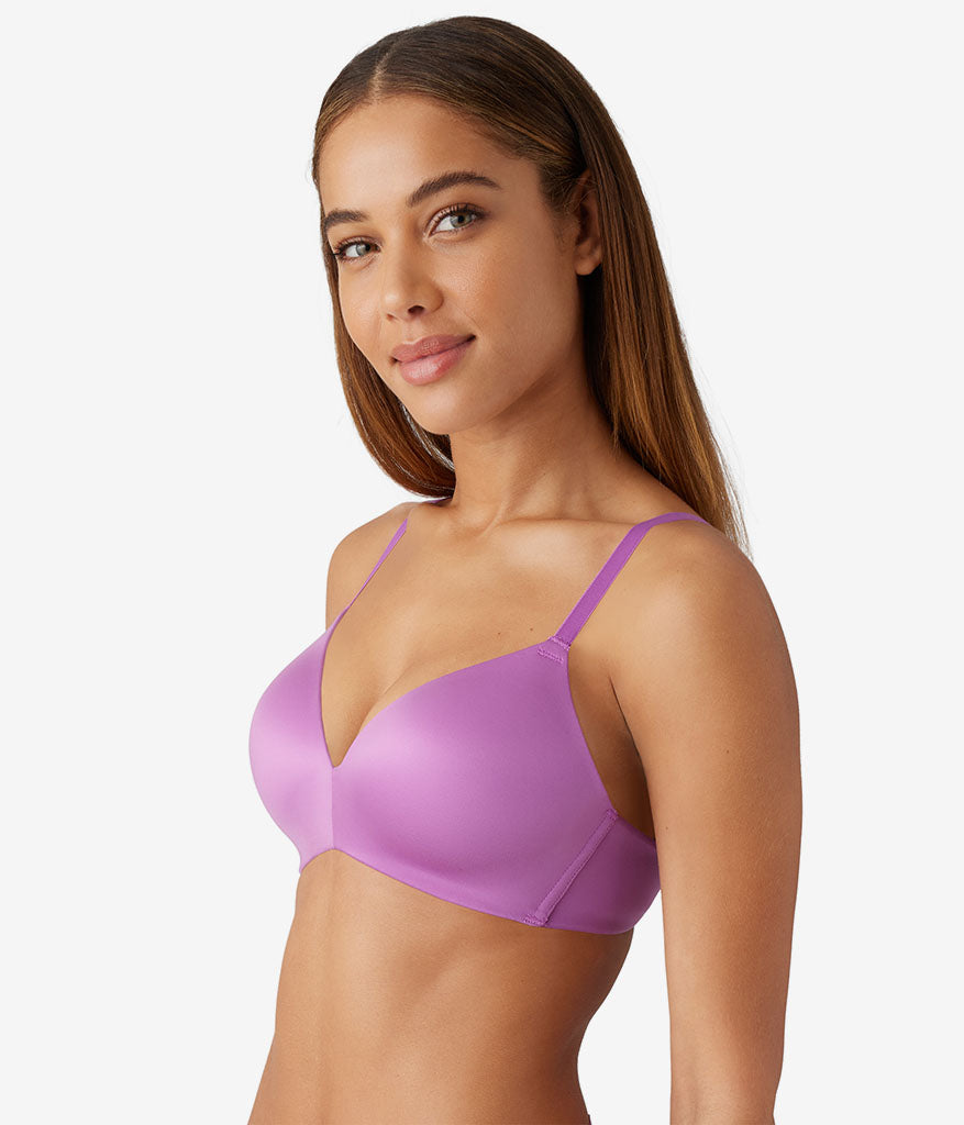 Wacoal Future Foundation Wire Free T-Shirt Bra - Mulberry