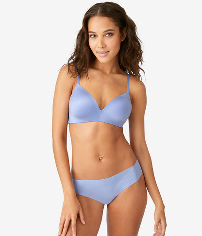 Wacoal Future Foundation Wire Free T-Shirt Bra with Lace - Purple Impression