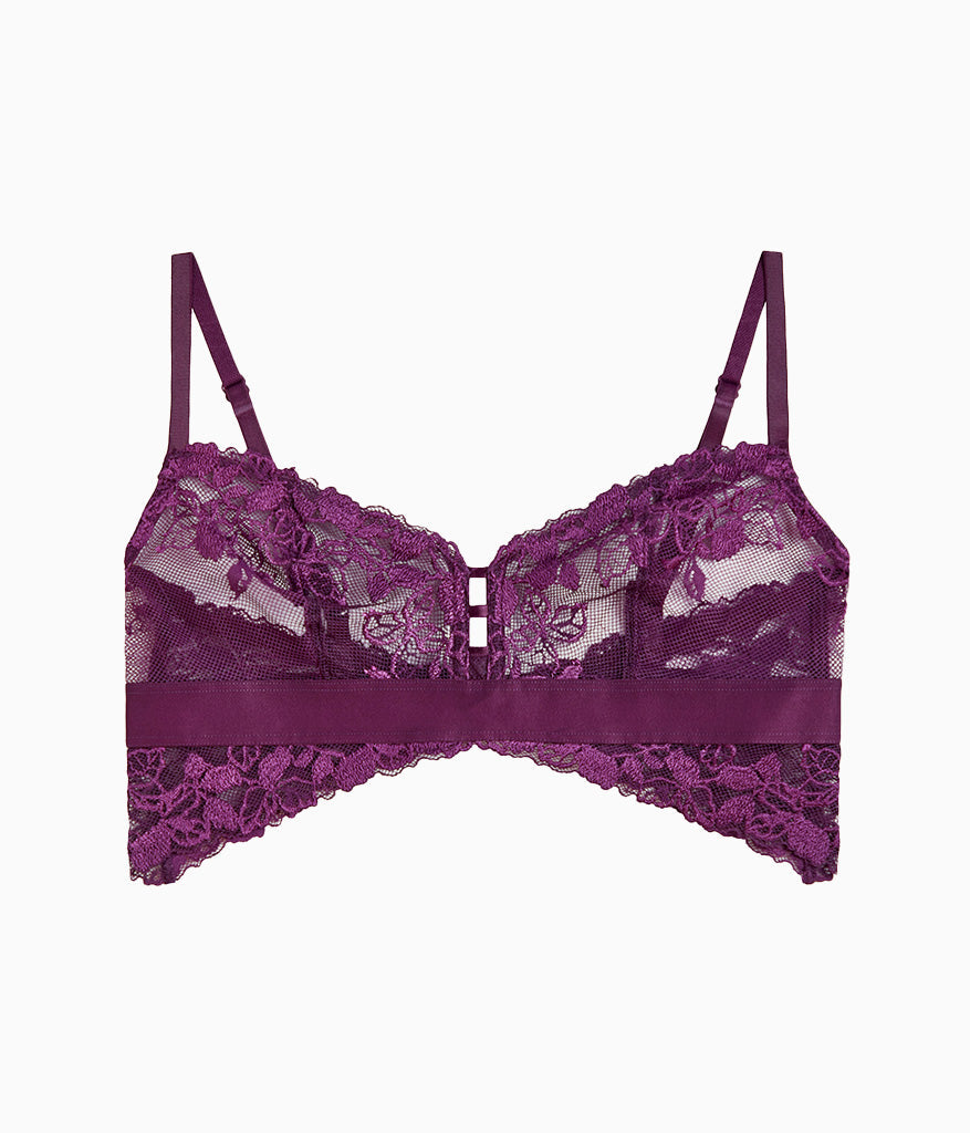 Wacoal Opening Act Bralette - Potent Purple
