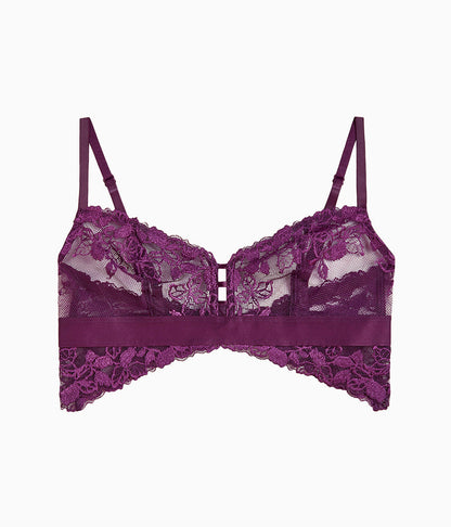 Wacoal Opening Act Bralette - Potent Purple