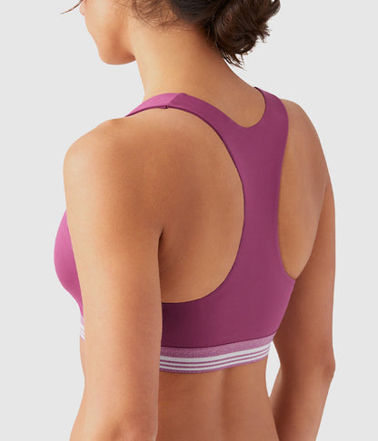 Wacoal b.active Racerback Sport Bralette - Raspberry Coulis