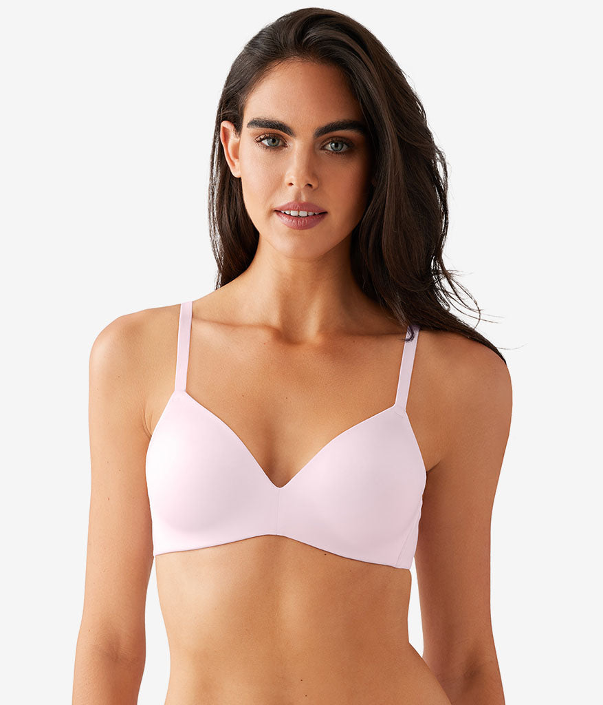 Wacoal Future Foundation Wire Free T-Shirt Bra - Pink-A-Boo