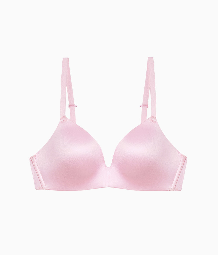 Wacoal Future Foundation Wire Free T-Shirt Bra - Pink-A-Boo