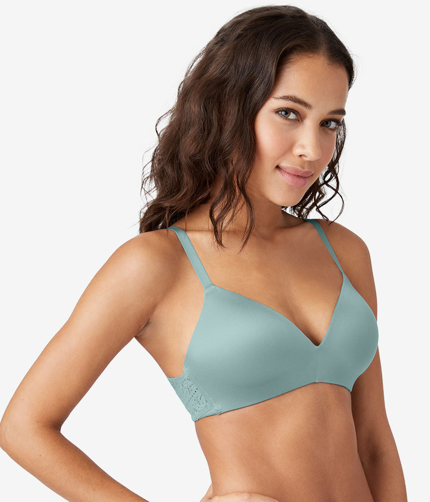 Wacoal Future Foundation Wire Free T-Shirt Bra with Lace - Trellis