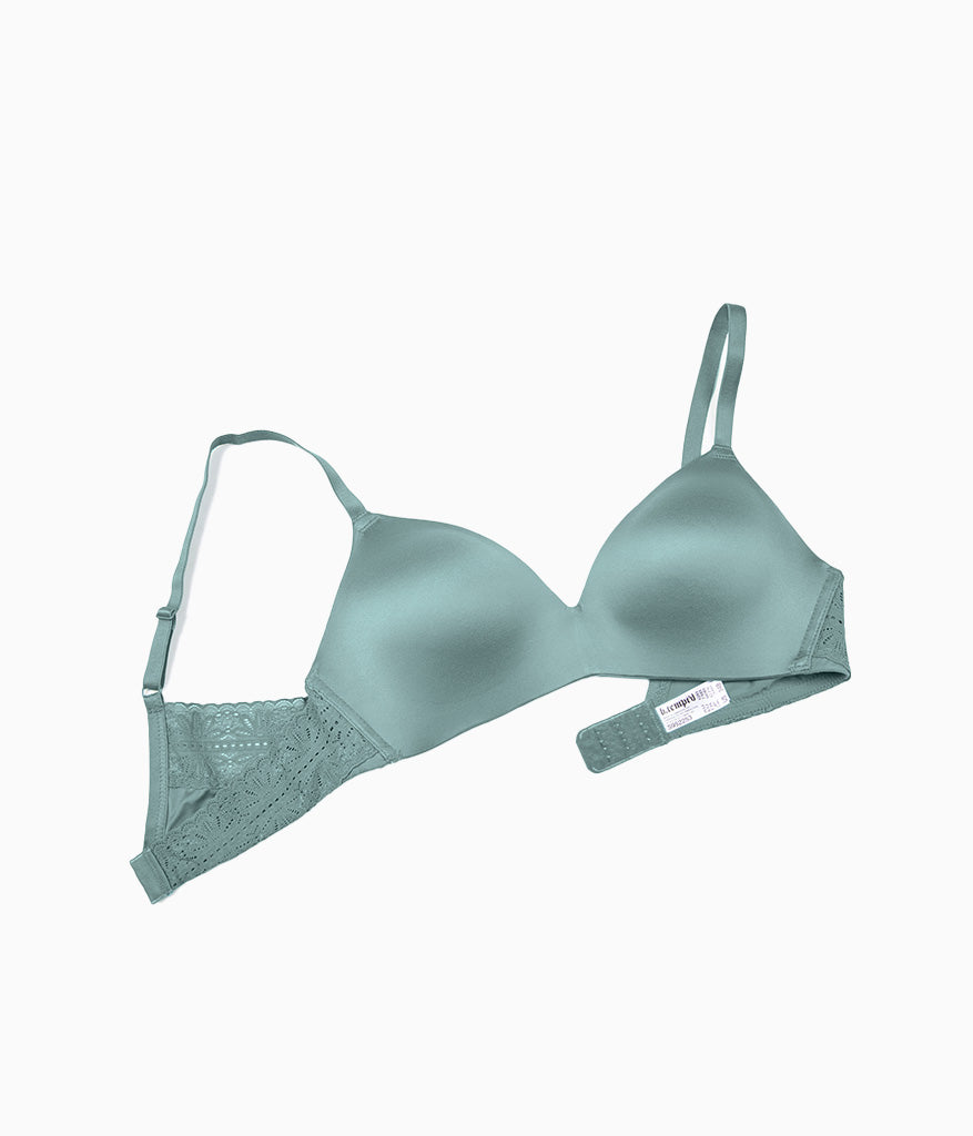 Wacoal Future Foundation Wire Free T-Shirt Bra with Lace - Trellis
