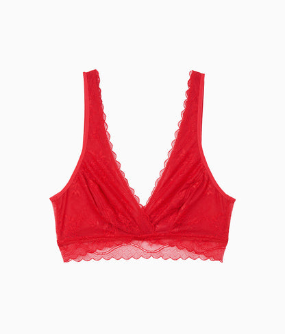 Wacoal No Strings Attached Bralette - Crimson Red