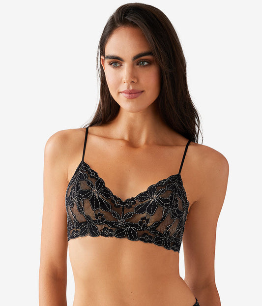 Wacoal Feeling Famous Bralette - Night/Angel Wing