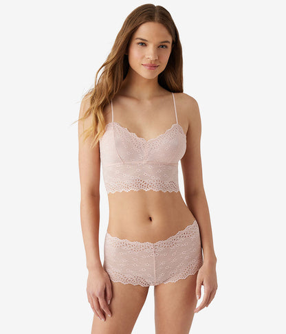 Wacoal Inspired Eyelet Bralette - Rose Smoke