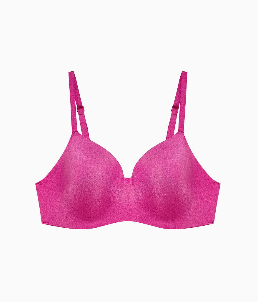 Wacoal Spotlight Wire Free T-Shirt Bra - Fuchsia Red