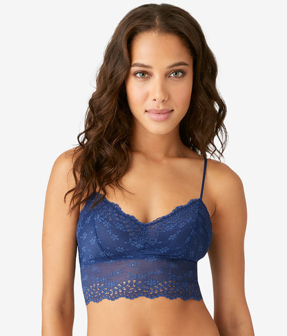 Wacoal Inspired Eyelet Bralette - Oceana