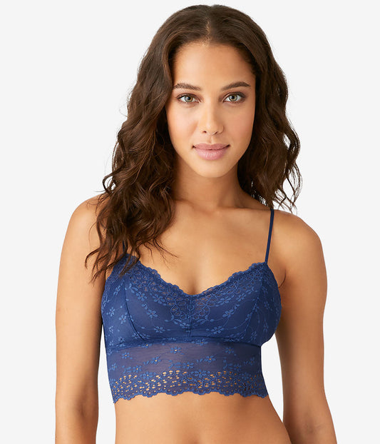 Wacoal Inspired Eyelet Bralette - Oceana