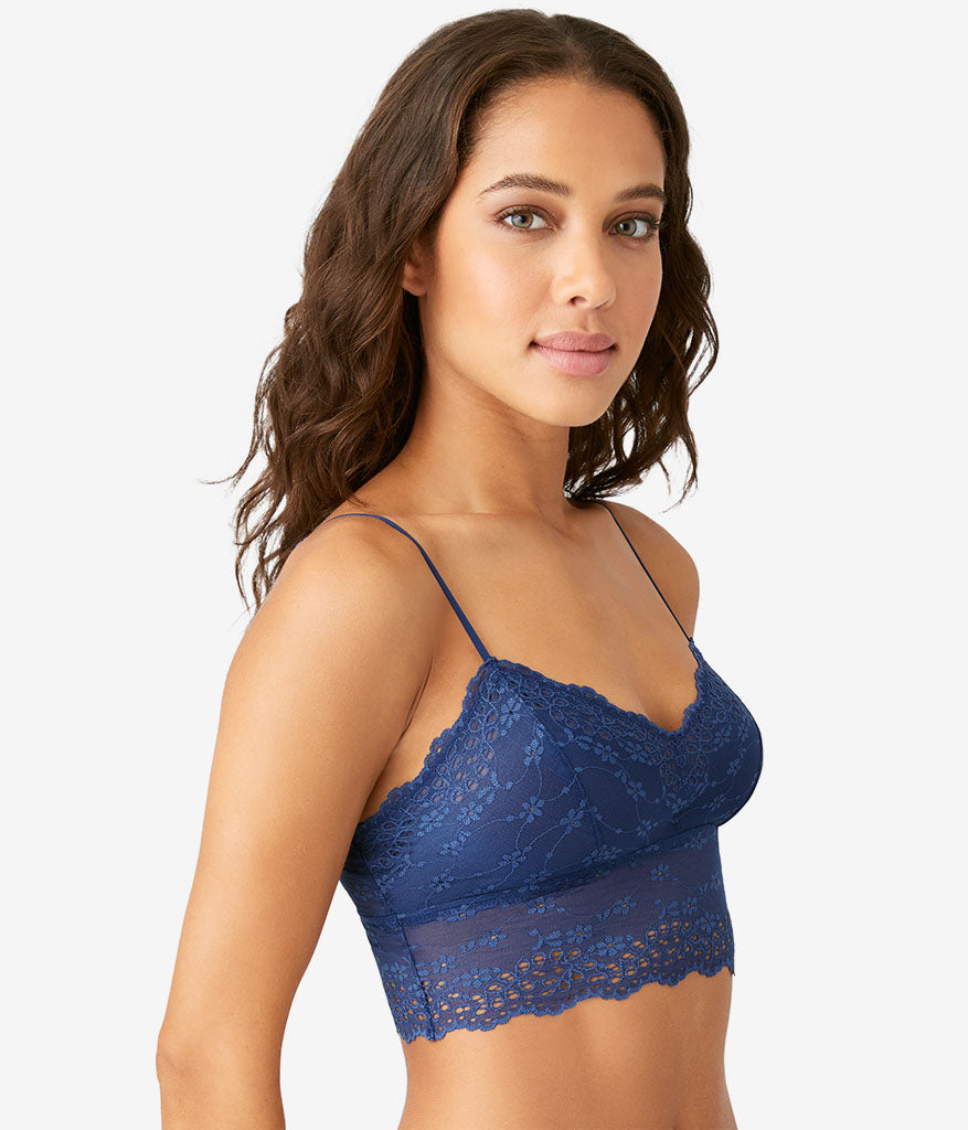 Wacoal Inspired Eyelet Bralette - Oceana