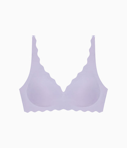 Wacoal b.wow'd Wire Free Bra - Lavender Gray
