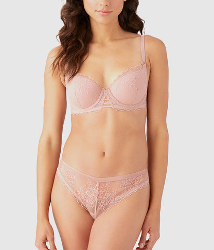 Wacoal No Strings Attached Contour Bra - Blush Pink