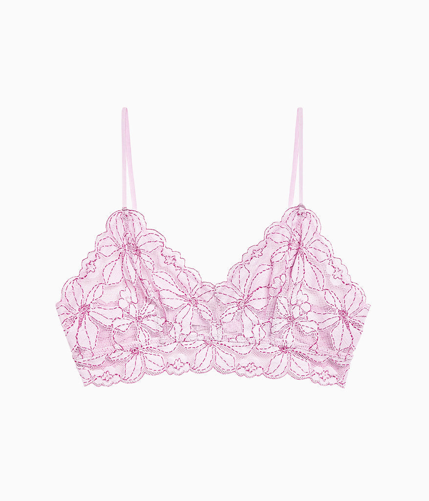Wacoal Feeling Famous Bralette - Pink Lavender/Very Berry