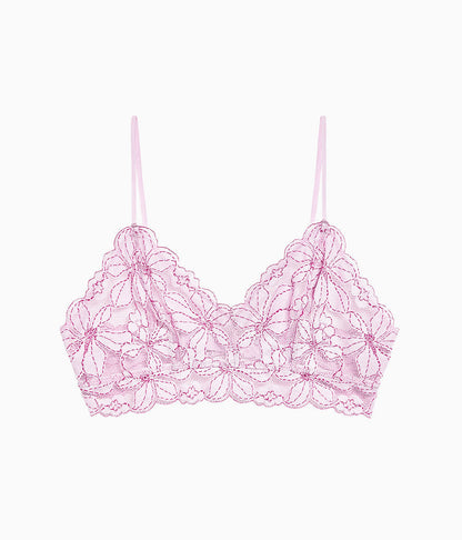 Wacoal Feeling Famous Bralette - Pink Lavender/Very Berry