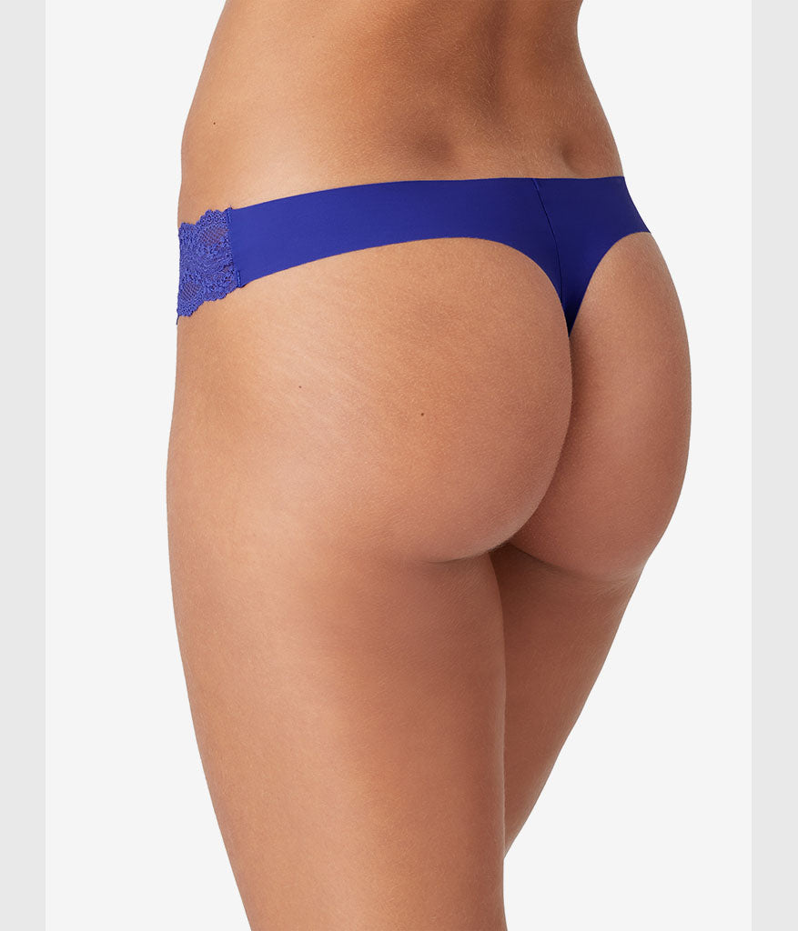 Wacoal b.bare Thong - Spectrum Blue
