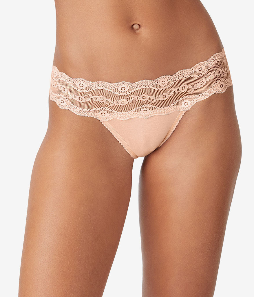 Wacoal b.adorable Thong - Pale Peach