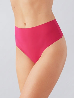 Wacoal b.bare Hi-Waist Thong - Blue Coral