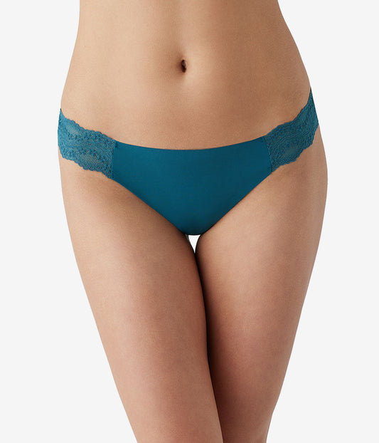 Wacoal b.bare Thong - Blue Coral