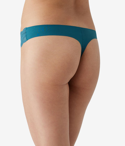 Wacoal b.bare Thong - Blue Coral