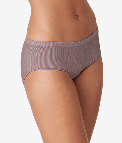 Wacoal Comfort Intended Rib Hipster - Peppercorn