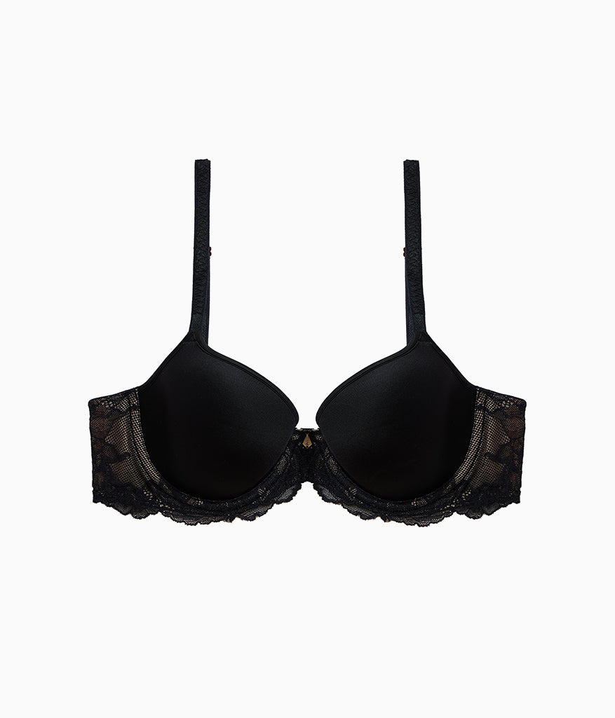 Wacoal Vivid Attraction T-Shirt Bra - Black