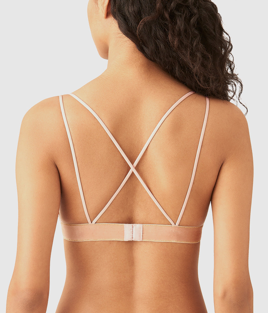 Wacoal Lace Encounter Bralette - Rose Smoke