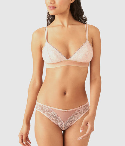 Wacoal Lace Encounter Bralette - Rose Smoke