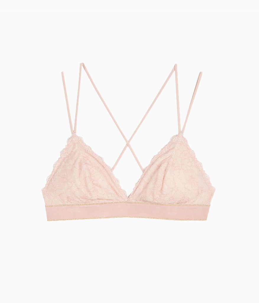Wacoal Lace Encounter Bralette - Rose Smoke