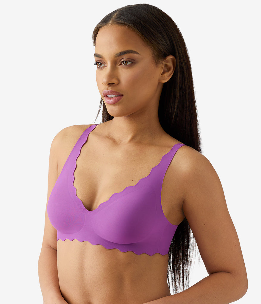 Wacoal b.wow'd Wire Free Bra - Sparkling Grape
