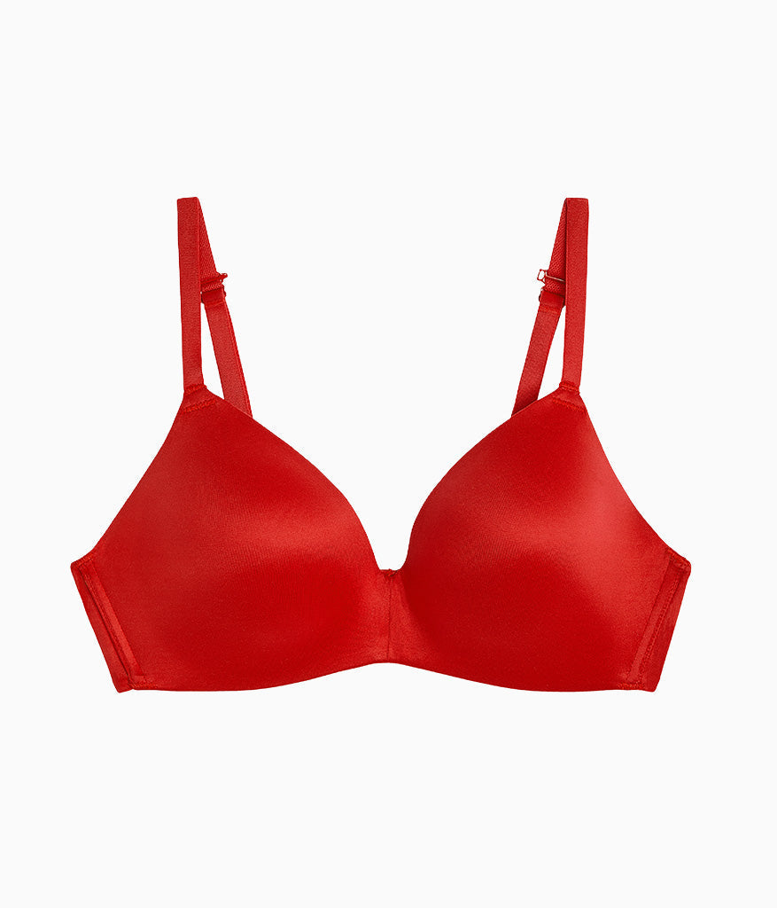 Wacoal Future Foundation Wire Free T-Shirt Bra - Chili Pepper Red