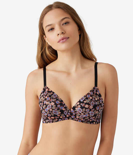 Wacoal Future Foundation Wire Free T-Shirt Bra - Vintage Floral