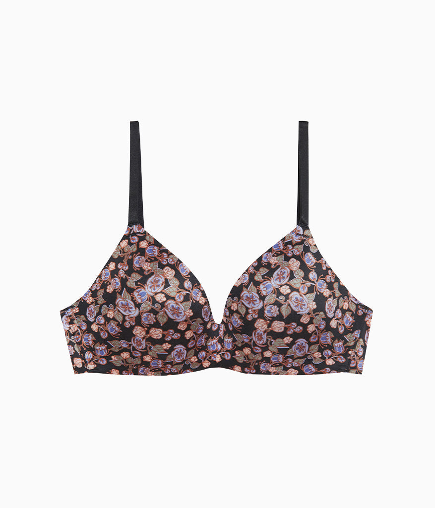 Wacoal Future Foundation Wire Free T-Shirt Bra - Vintage Floral