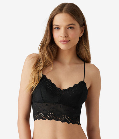 Wacoal Inspired Eyelet Bralette - Night