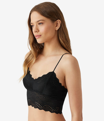 Wacoal Inspired Eyelet Bralette - Night