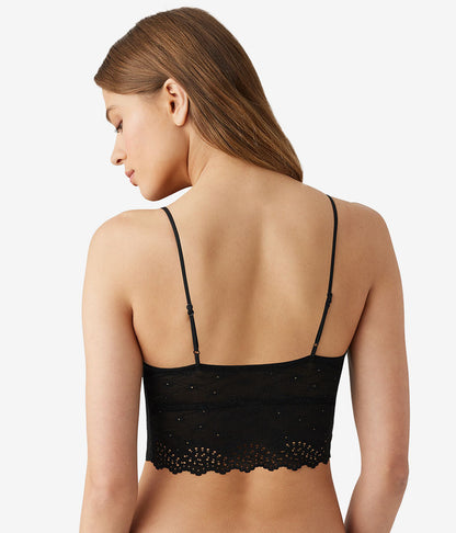 Wacoal Inspired Eyelet Bralette - Night