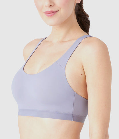 Wacoal b.active Sport Crop - Lilac Gray