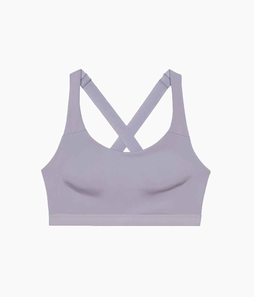 Wacoal b.active Sport Crop - Lilac Gray
