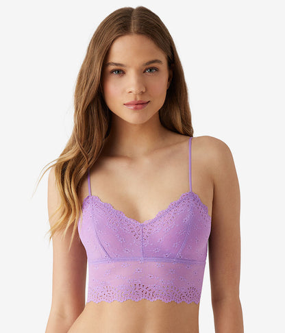 Wacoal Inspired Eyelet Bralette - Orchid Mist