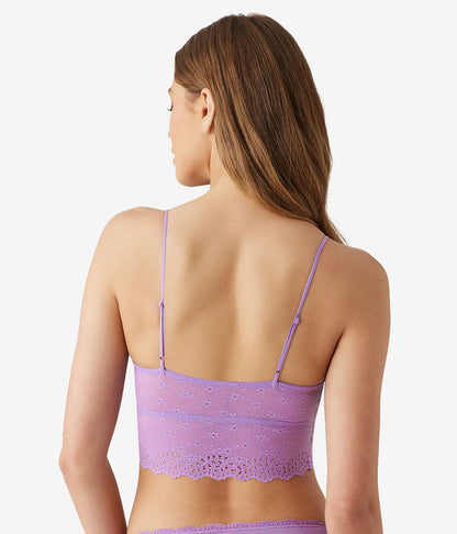 Wacoal Inspired Eyelet Bralette - Orchid Mist