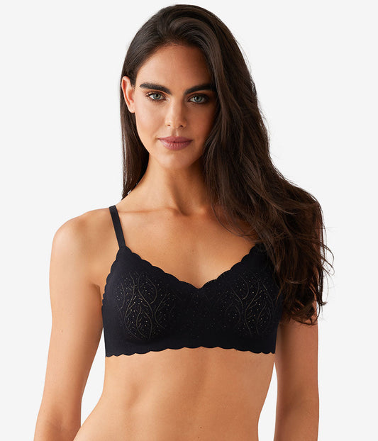 Wacoal b.wow'd Lace Wire Free Bra - Night