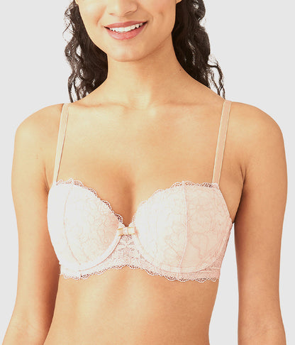 Wacoal Lace Encounter Contour Bra - Rose Smoke