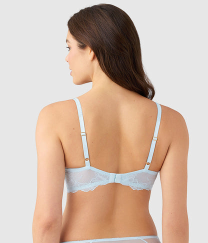 Wacoal Vivid Attraction Underwire Bra - Soft Sky