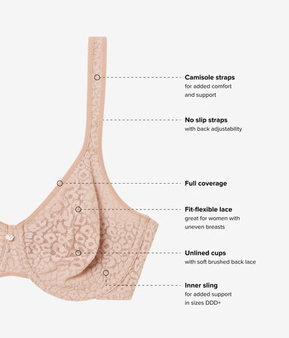 Wacoal High Bar™ Underwire Bra - Roebuck