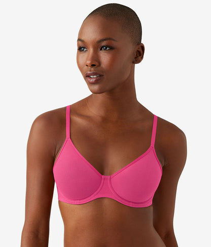 Wacoal Cotton To A Tee Underwire Bra - Raspberry Sorbet