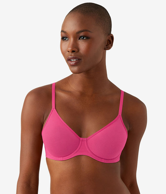 Wacoal Cotton To A Tee Underwire Bra - Raspberry Sorbet