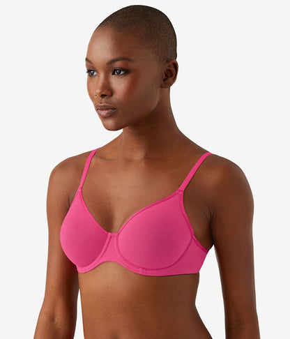 Wacoal Cotton To A Tee Underwire Bra - Raspberry Sorbet