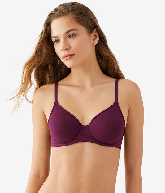 Wacoal Cotton To A Tee Underwire Bra - Potent Purple