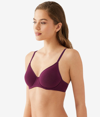 Wacoal Cotton To A Tee Underwire Bra - Potent Purple